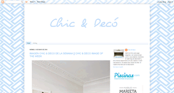 Desktop Screenshot of chicanddeco.com